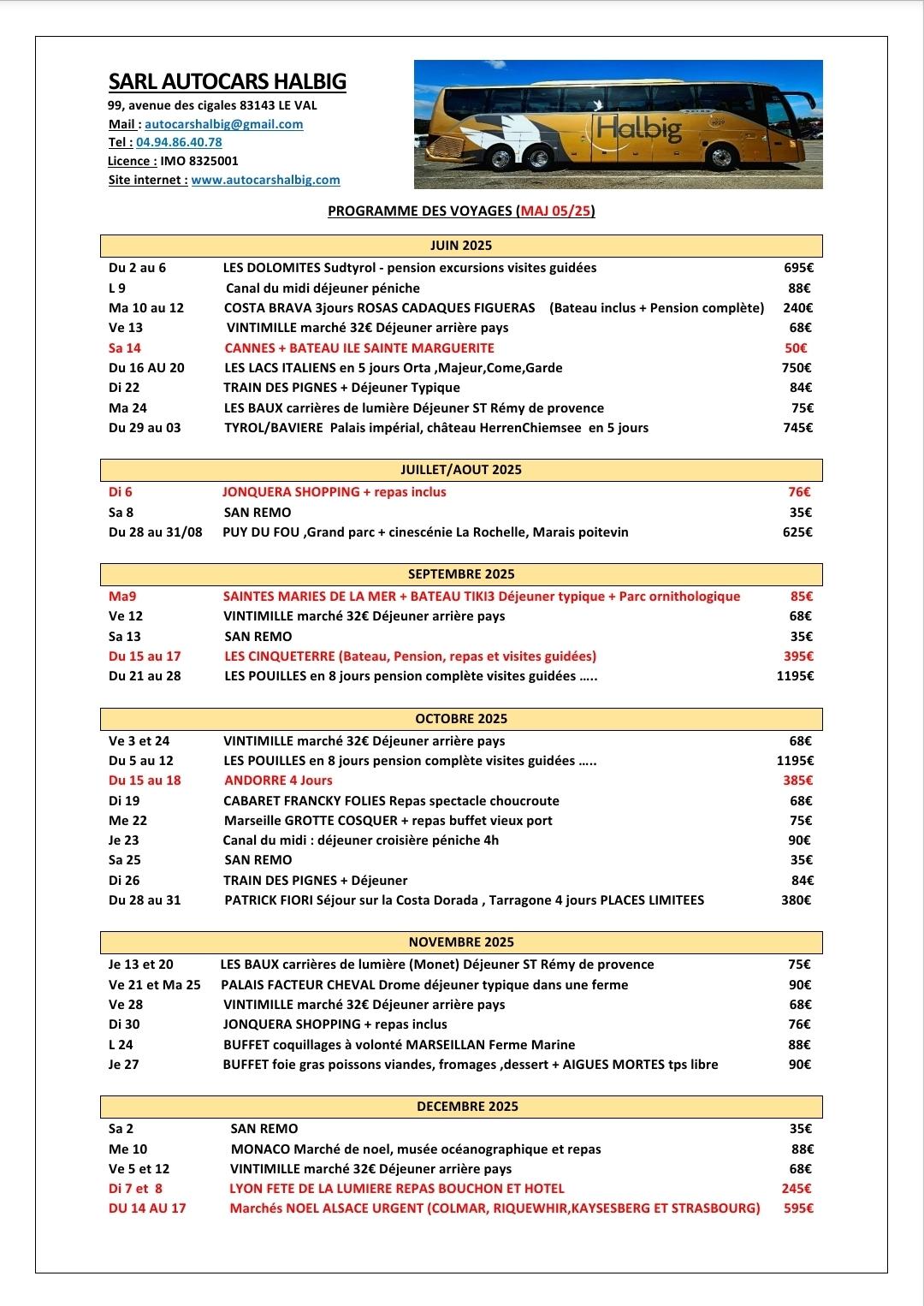 PROGRAMME